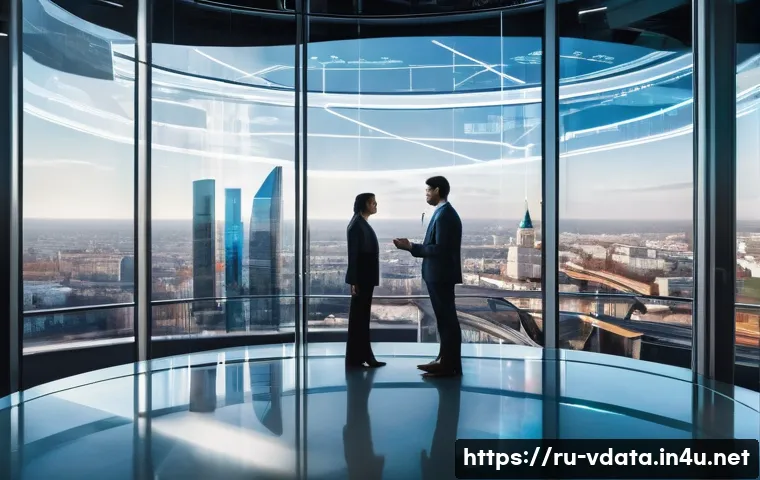빅데이터 분석가와 AI 연구자의 협업 사례 - **Prompt:** A dynamic, high-resolution, photorealistic image of a diverse team of three business pro...